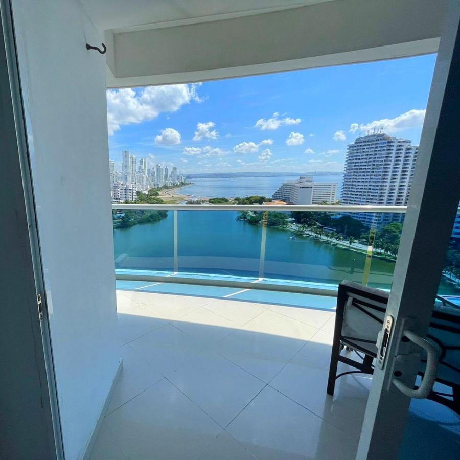 En Con Espectacular Vista En El Laguito Bocagrande Apartamento Cartagena