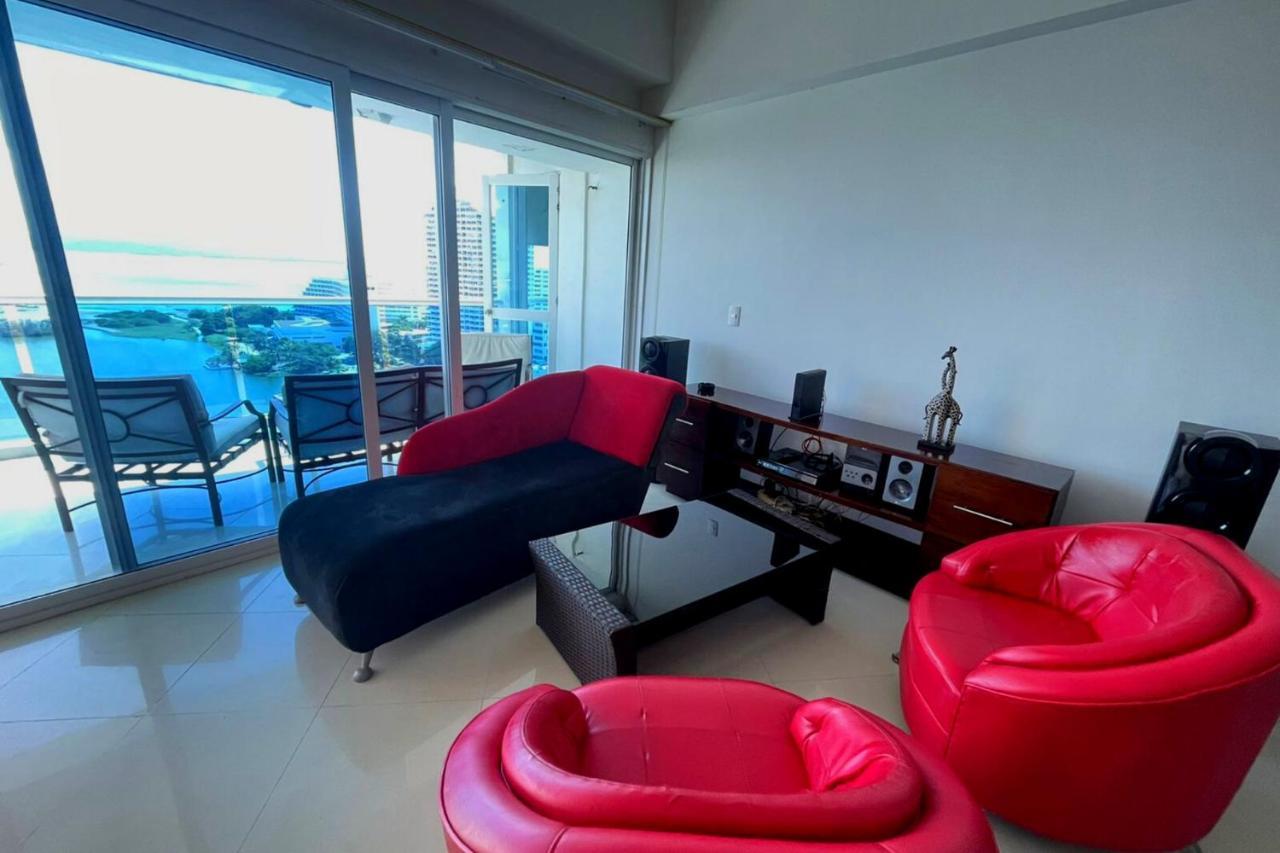 En Con Espectacular Vista En El Laguito Bocagrande Apartamento Cartagena